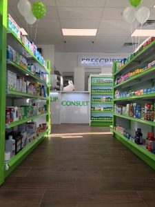 pharmacy shelving