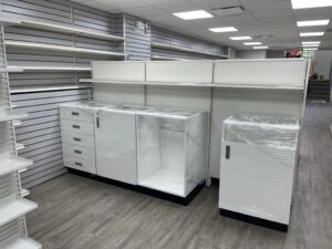 phahrmacy shelves